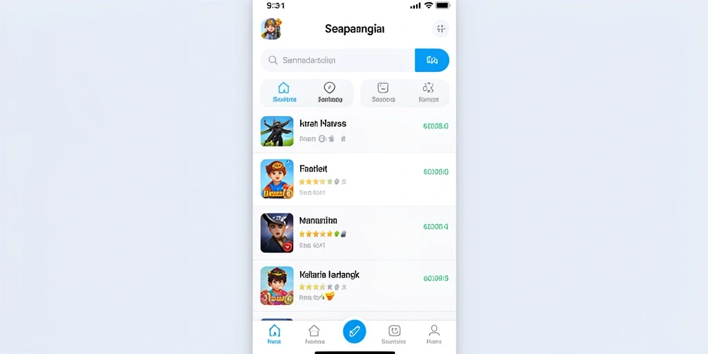 cv777 - Screenshot menunjukkan karakter-karakter unik yang bisa dipilih.