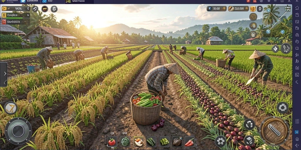 ora78 - Karakter-karakter unik dalam game.